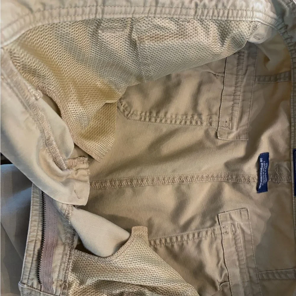 North Face Tribe‎ Cargo Shorts Men’s Size 38 Khaki Tan NF0A2RFT